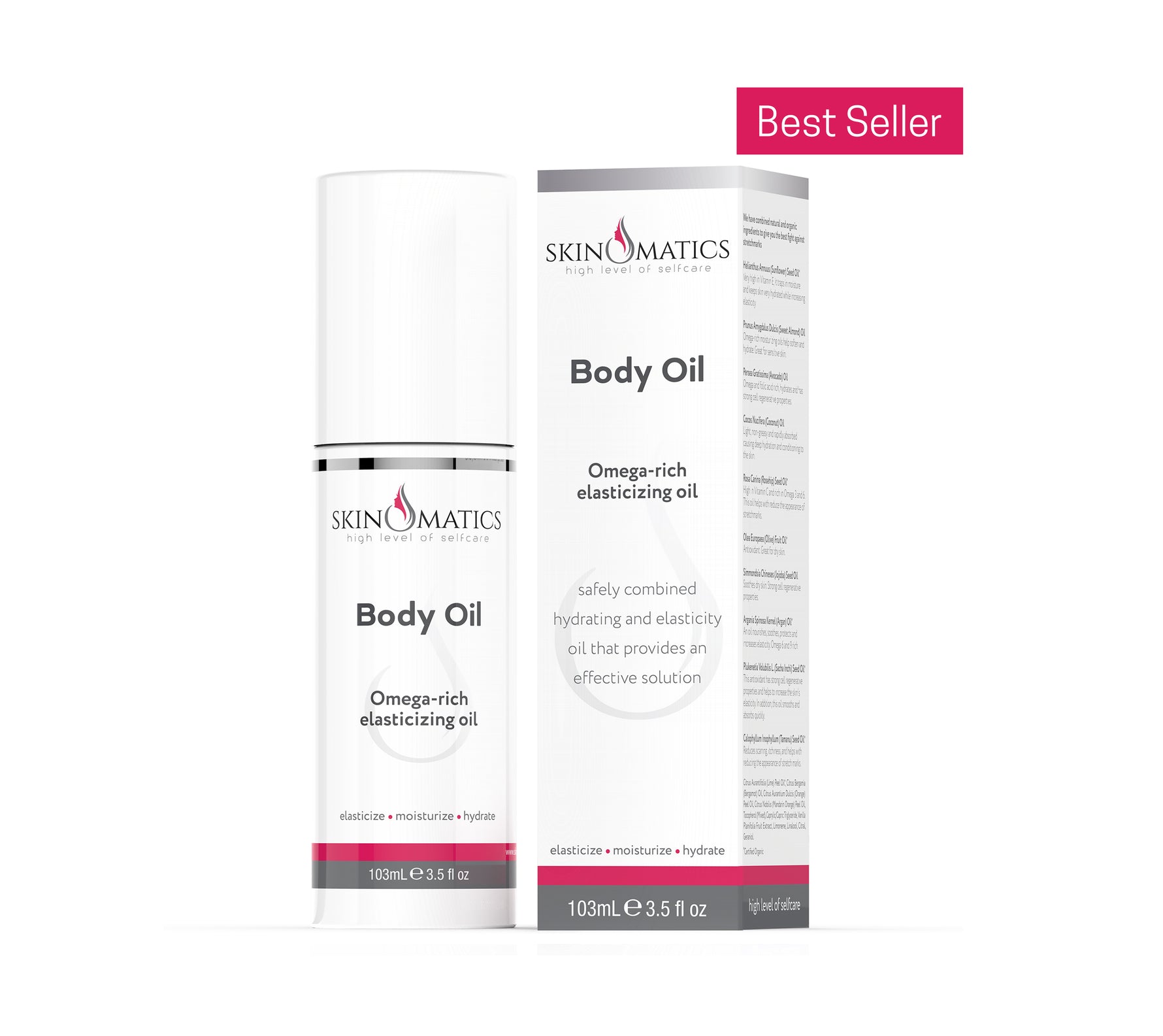Stretch Mark Prevention & Treatment Oil - Skinomatics.com